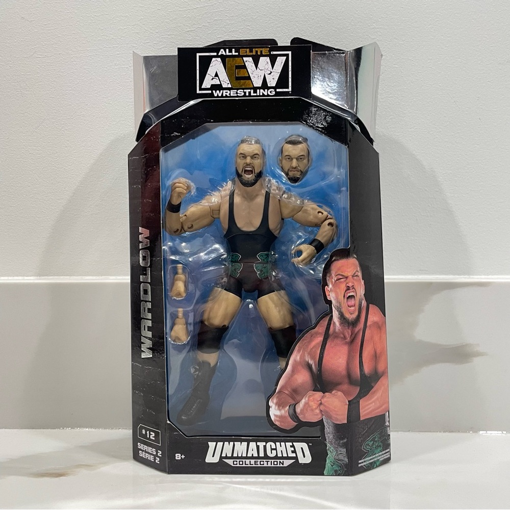 NEW AEW All Elite Wrestling Unmatched Collection #12 Wardlow Action Figure